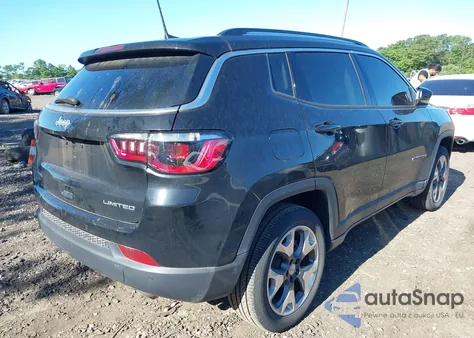 2021 Jeep Compass Limited из США, поврежденный, VIN 3C4NJDCB4MT538233